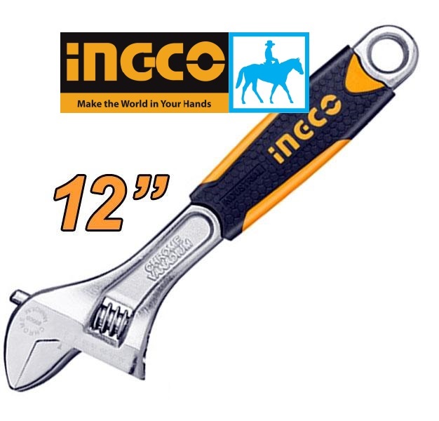 Cờ Lê Mỏ lết 12inch 300mm INGCO HADW131128