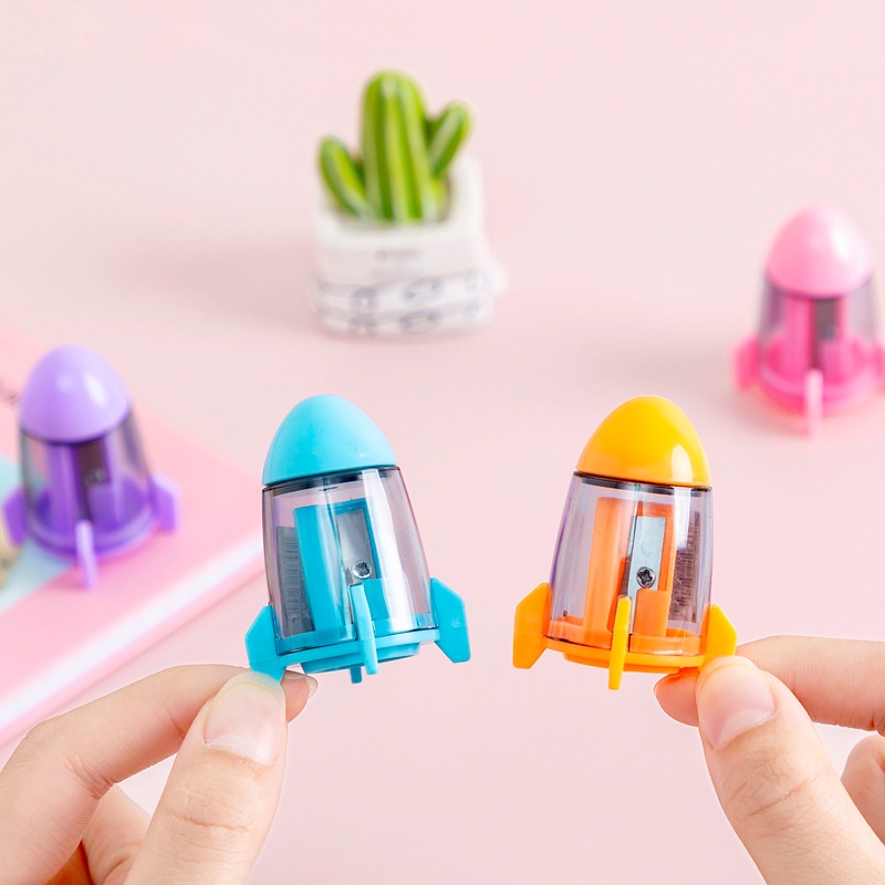 Gọt bút chì hình emoji mặt cười cho bé an toàn tiện lợi