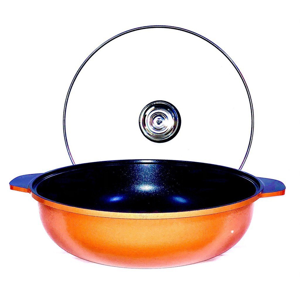 [Size 28cm] Chảo Lẩu 3D Đáy Từ CookWay Hàn Quốc