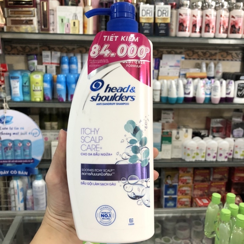 Dầu Gội Head & Shoulders Itchy Scalp Care Cho Da Đầu Ngứa 625ML