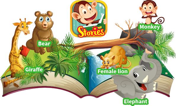 Truyện tranh tương tác Monkey stories trọn đời