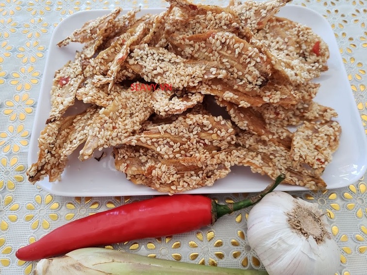 [NHATRANG] CÁ MAI TẨM MÈ 100GR