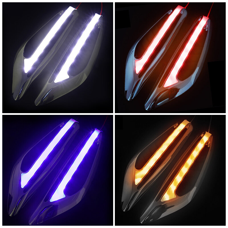 Car Side Marker Turn Signal Light Dynamic Waterproof LED Indicator Lamp Universal