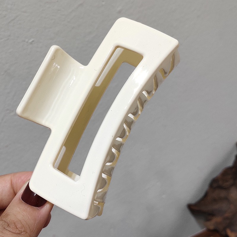 Kẹp Tóc Cỡ Lớn Thiết Kế Đơn Giản Phong Cách Hàn Quốc