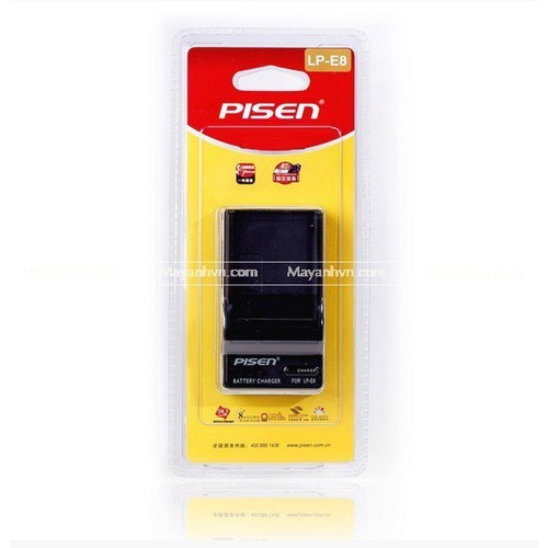 Sạc pisen cho pin canon lp-e8