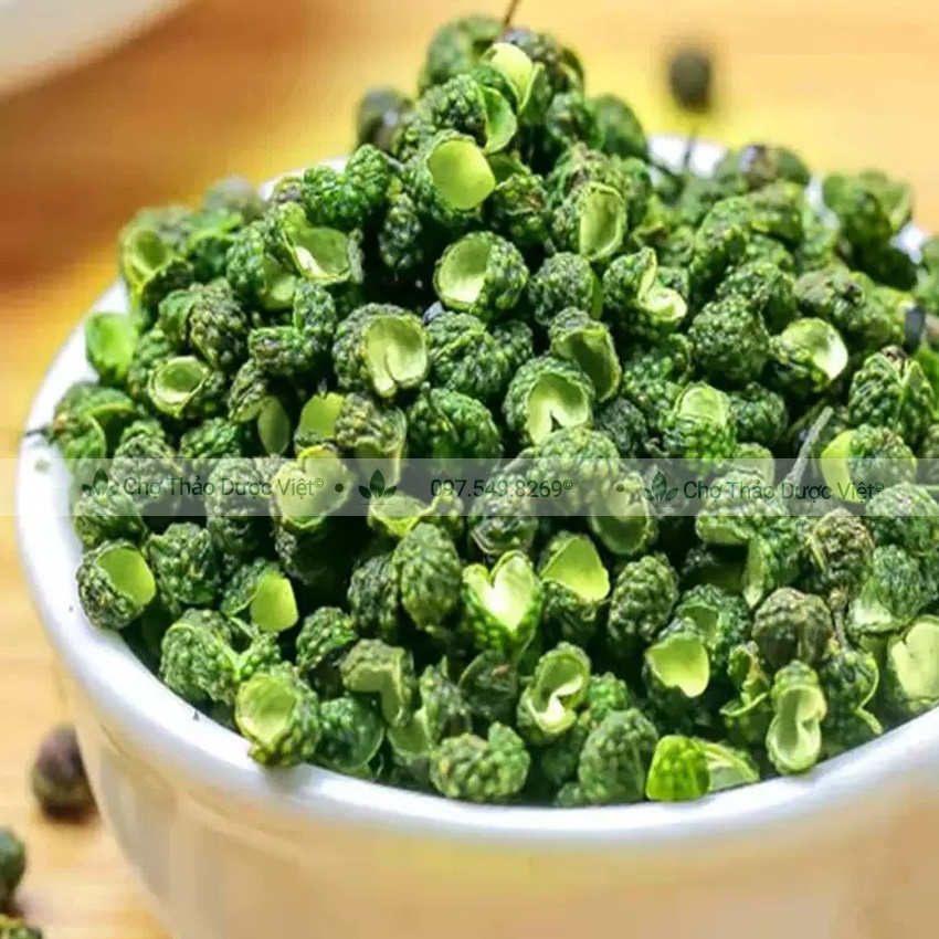 Xuyên tiêu xanh khô 100g (Hạt tiêu xanh gia vị tứ xuyên)
