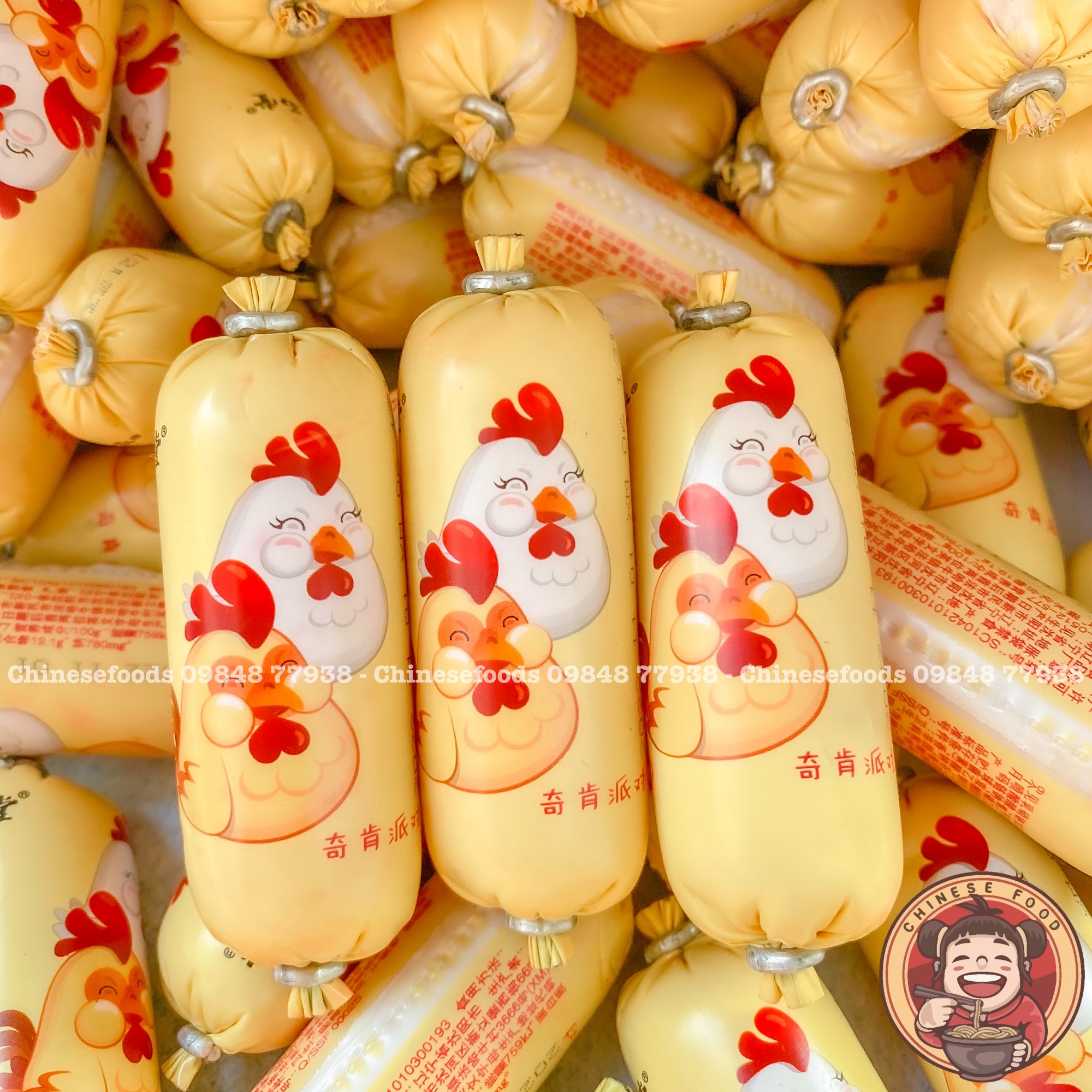 Xúc Xích Mini 4 Vị heo, heo cay, gà, ngô