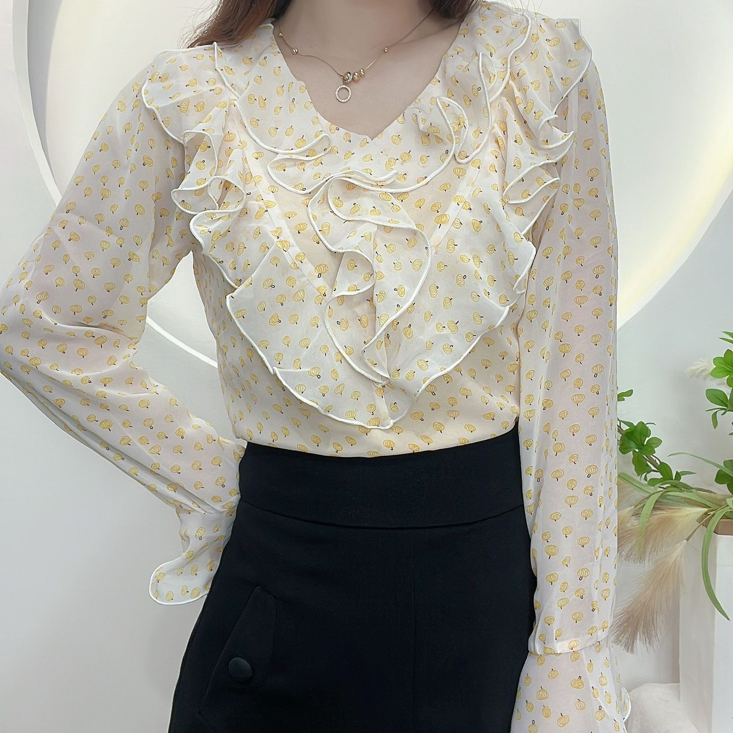 AN29 - ÁO KIỂU CÔNG SỞ BÈO DỄ THƯƠNG