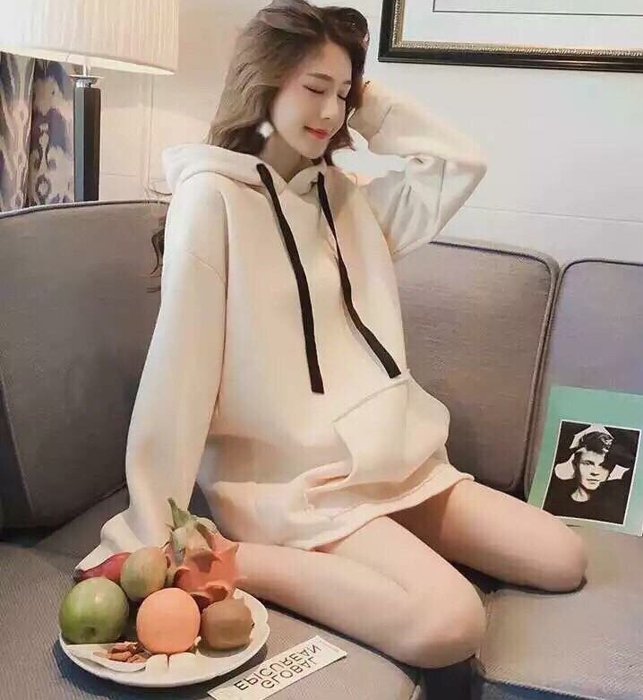 Áo sweater nỉ chui trơn nhiều màu sắc lựa chọny