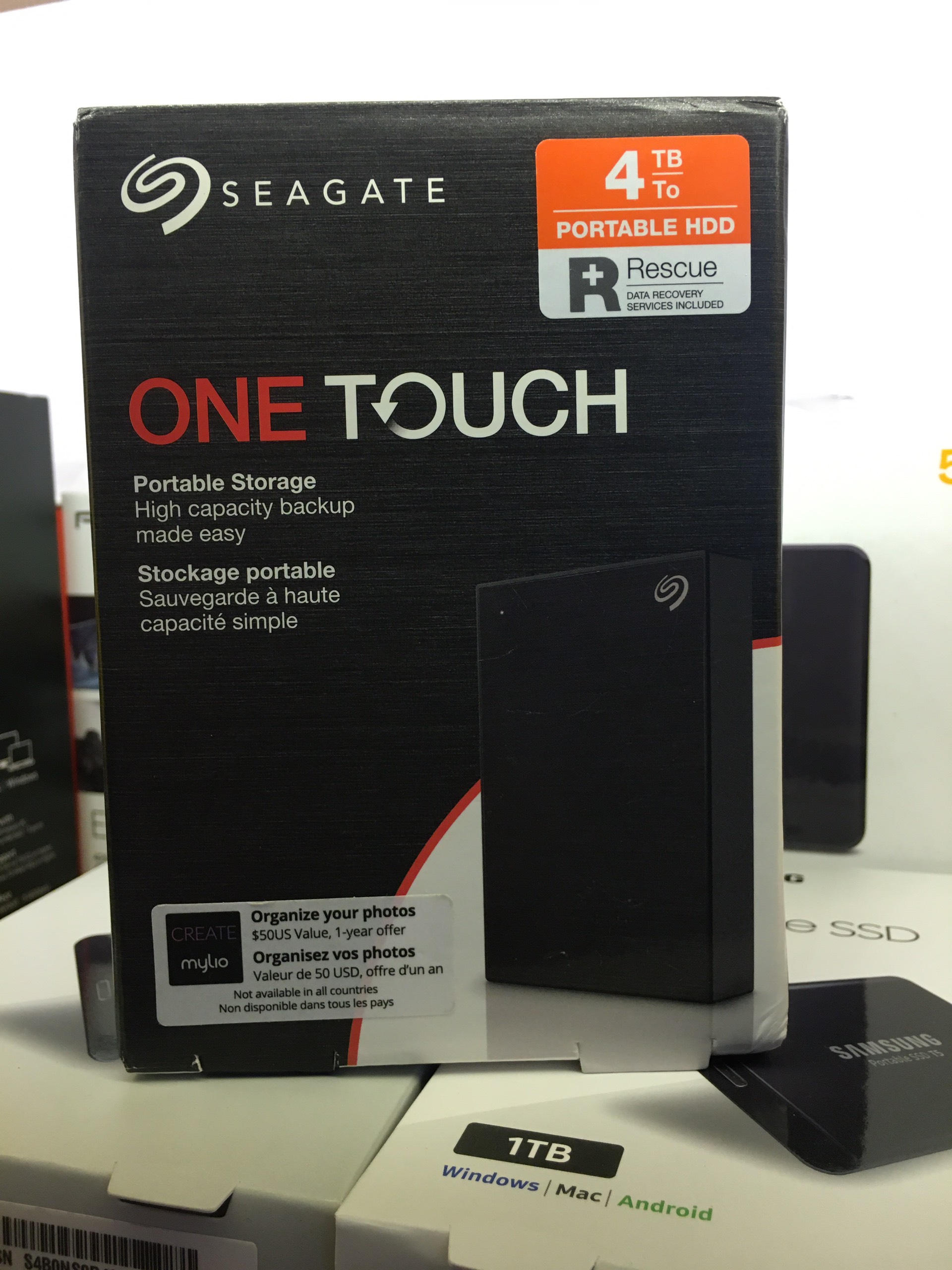 Ổ cứng di động Seagate Backup plus/Seagate Basic/Seagate One touch/Seagate Expansion 4TB USB 3.0