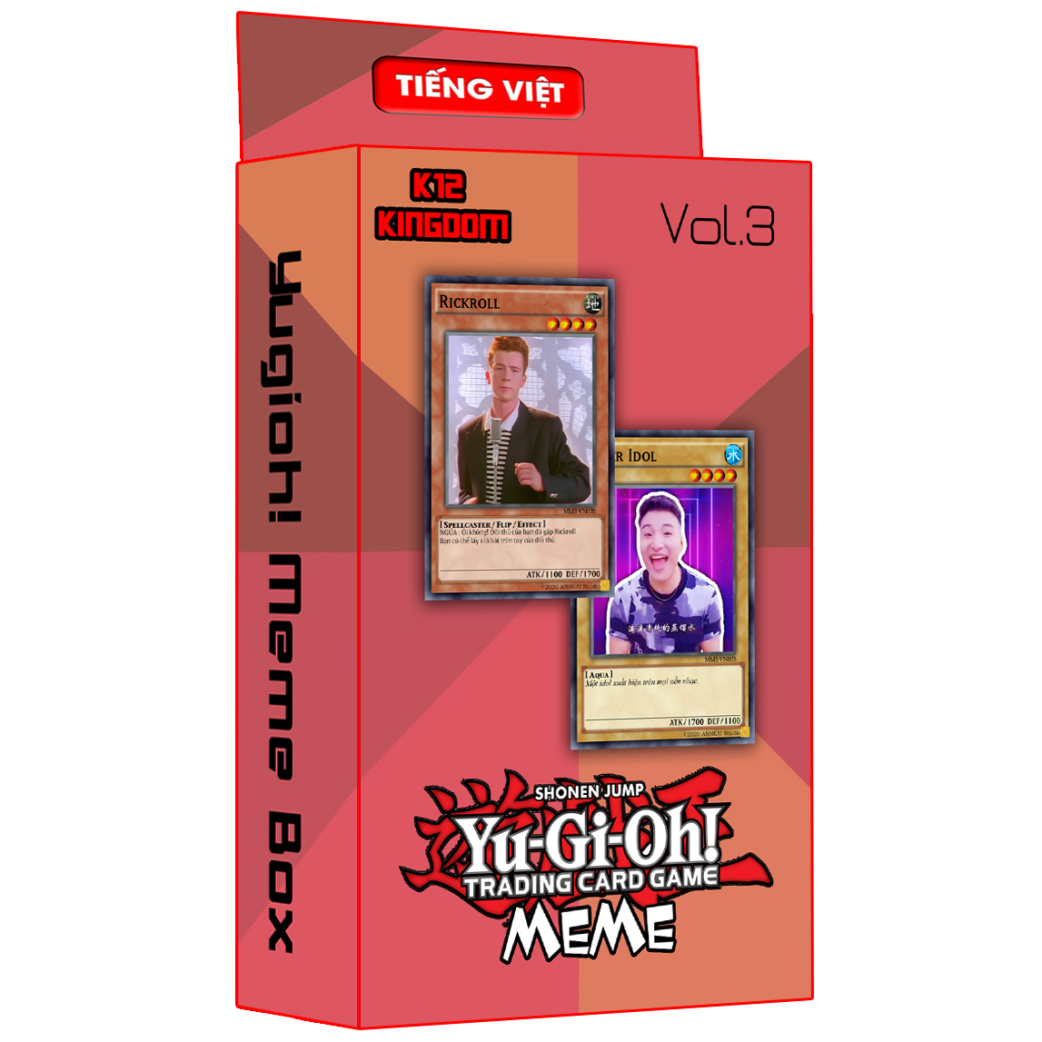 Bộ Bài Chế Yugioh Meme - Meme Đại Chiến