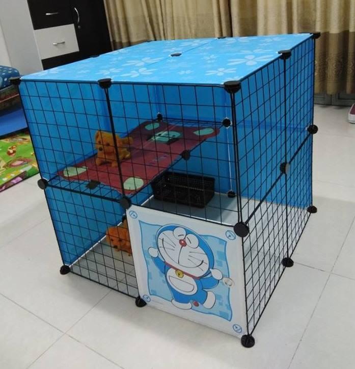 Lồng mèo, chuồng nuôi mèo , chuồng chó , chuồng thú cưng lắp ghép giá rẻ, combo chuồng như hình , lồng cho thỏ , bọ , sóc