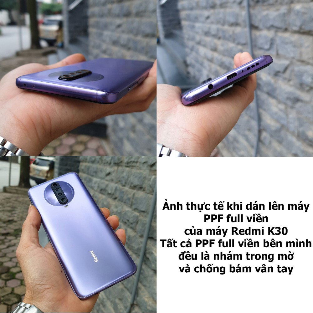 Dán mặt lưng Galaxy A71 (PPF full viền 99%) tặng dán Camera