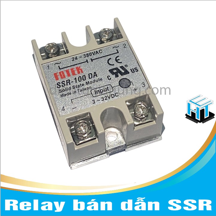 Relay bán dẫn SSR-40DA - 40A/60DA - 60A/100DA - 100A