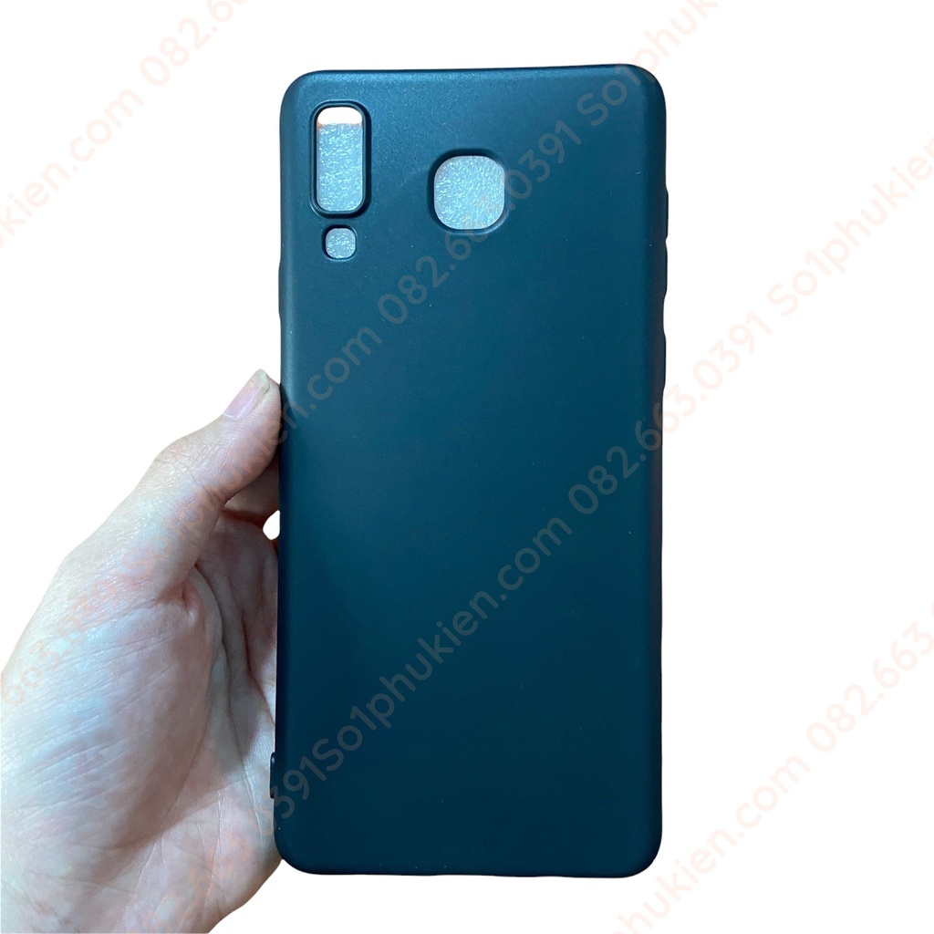 Ốp lưng Samsung A8 star A9 star dẻo đen trơn