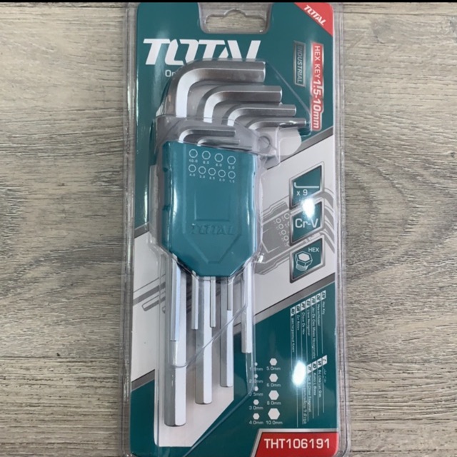 TOTAL Bộ chìa lục giác THT106191