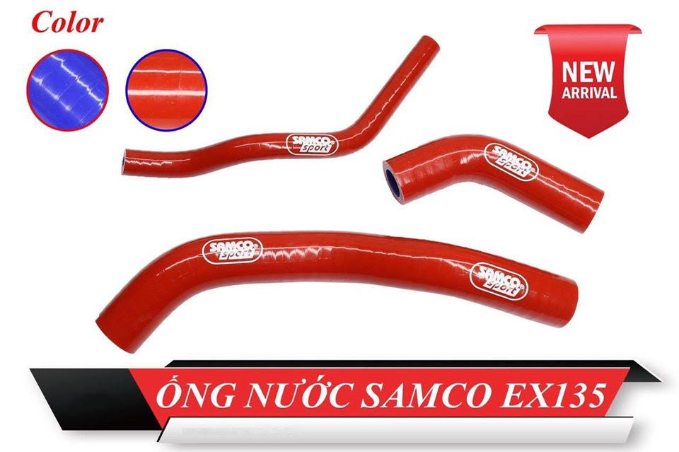 Ống Nước Samco Uốn sẳn Cho Exciter, Raider, Winner Và Sonic