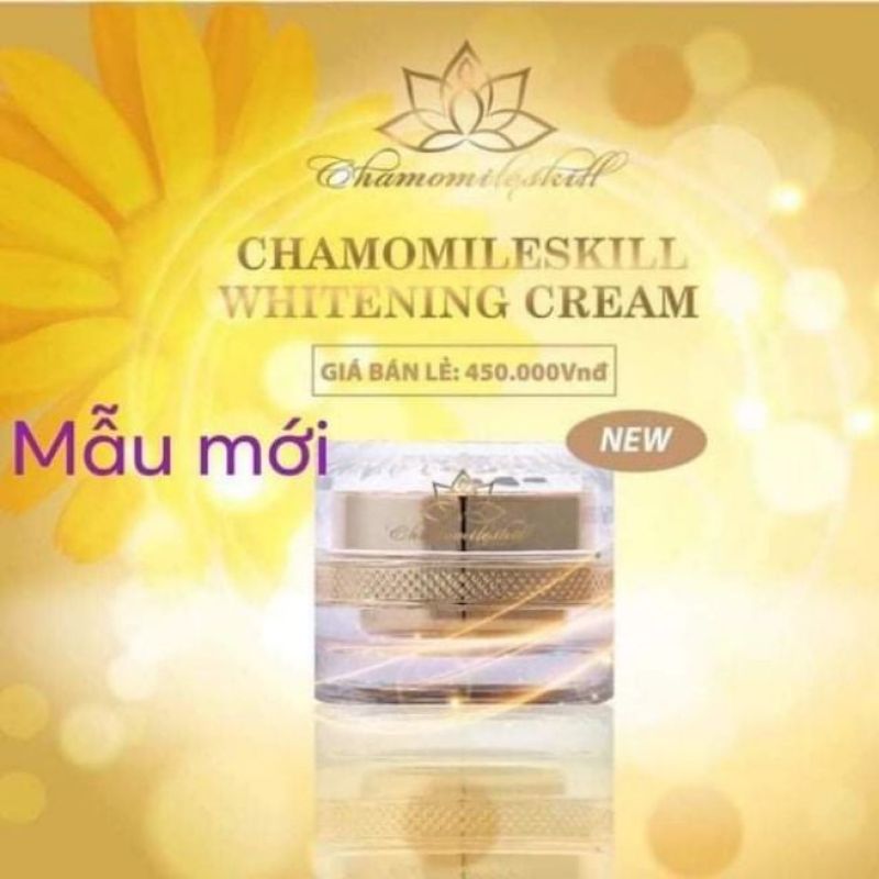 kem tái tạo chamomileskill mẫu mới ( tang bông rửa mặt) giá rẻ