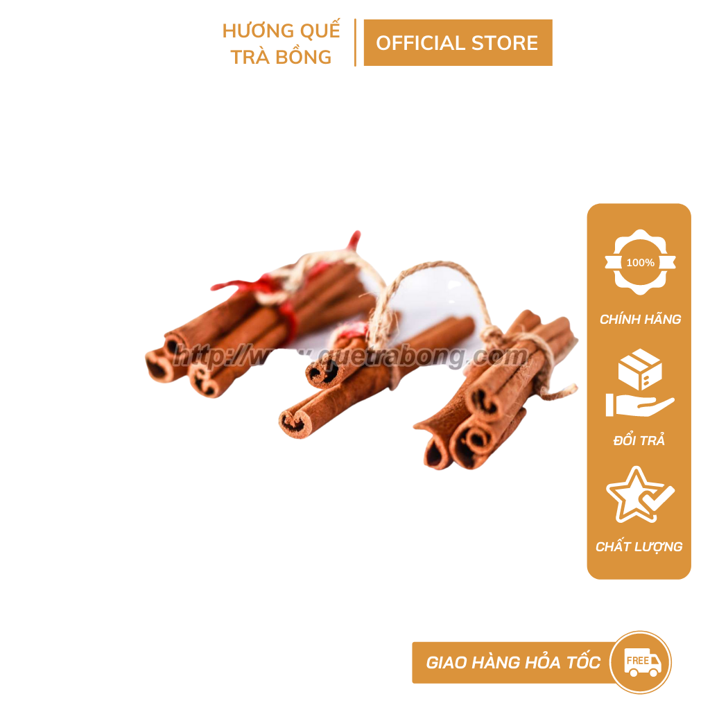 Vỏ Quế Trà Bồng Quảng Ngãi (Đã Cạo Vỏ 100gram)