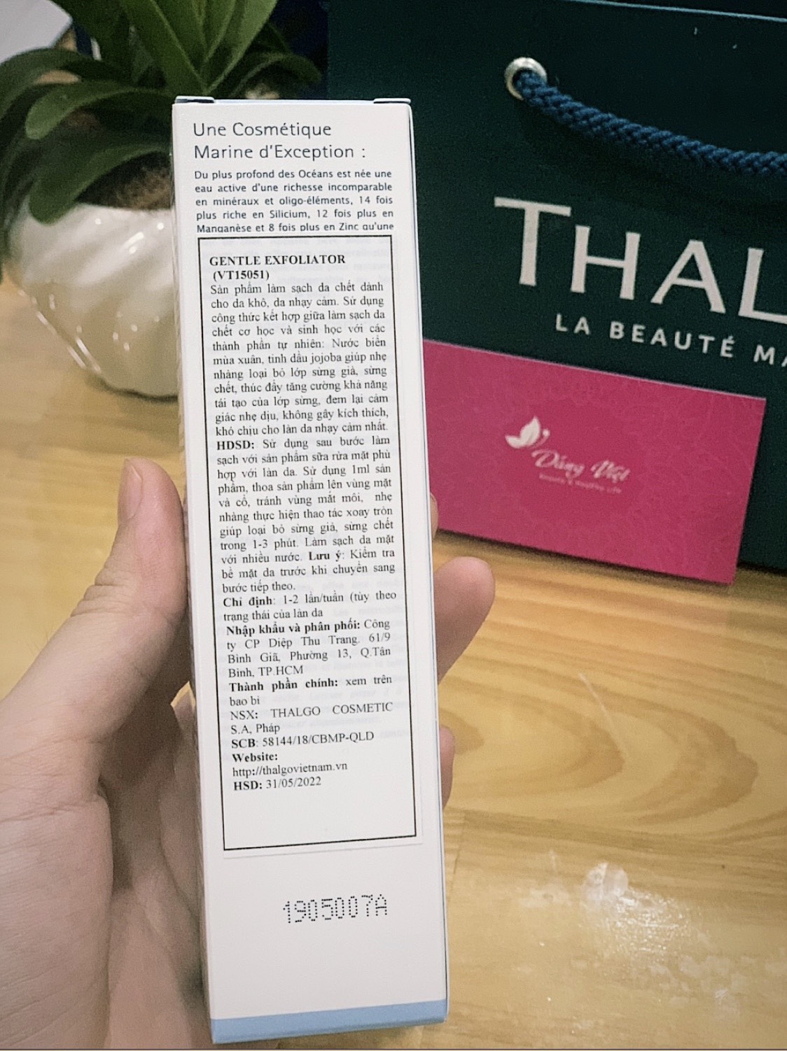 [HCM]Kem Tẩy Tế Bào Chết Thalgo Gentle Exfoliator 50ml