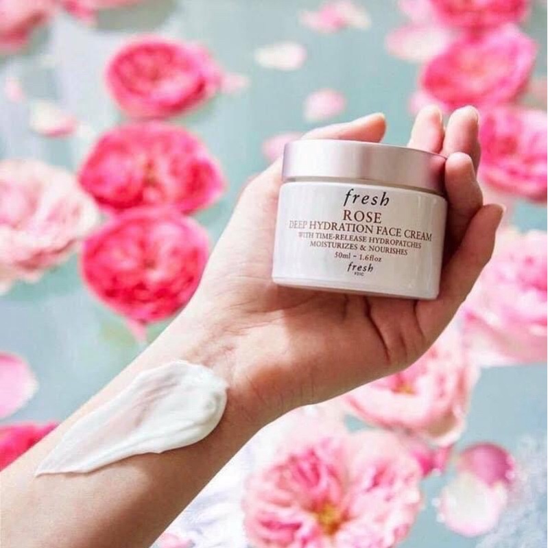 Kem dưỡng ẩm Fresh Rose Deep Hydration Face Cream 50ml (đủ bill)
