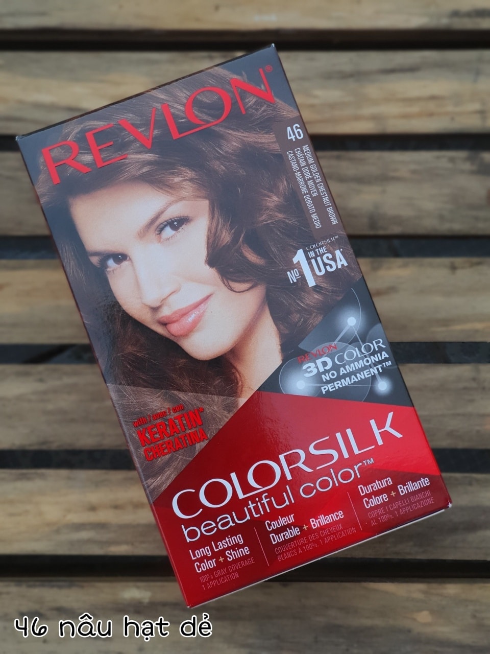 [HÀNG MỸ CHÍNH HÃNG] Thuốc nhuộm tóc Revlon Colorsilk Beautiful Color