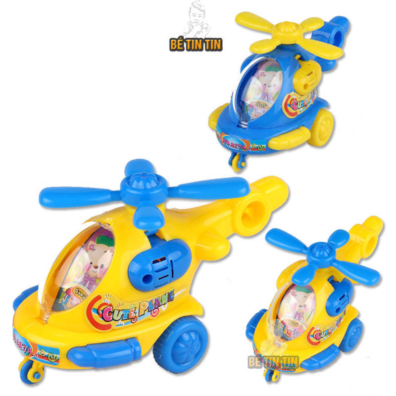 Đồ chơi máy bay trực thăng mini chạy bằng dây cót 216A