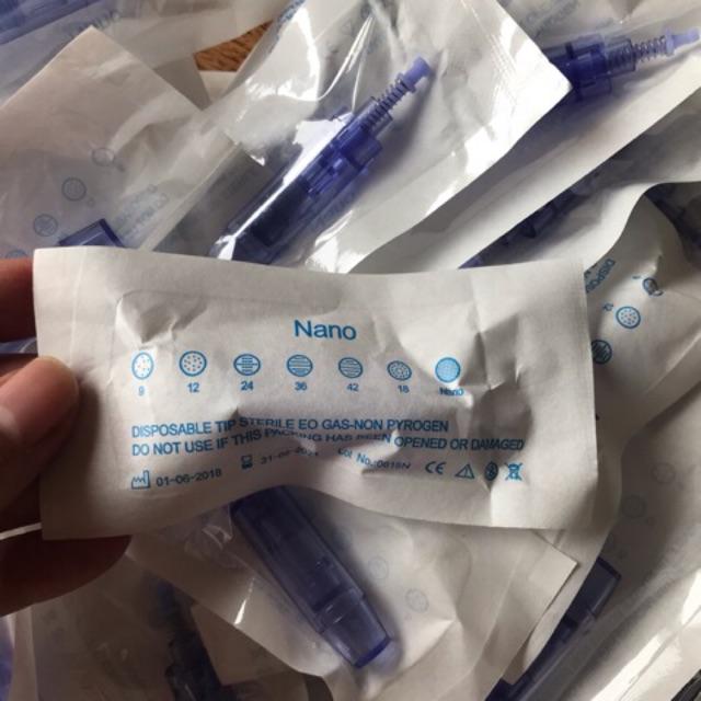 Combo 50 đầu kim nano xanh (Cấy tảo/ cấy phấn/ cấy hồng sâm)