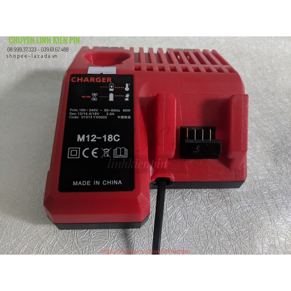 Sạc Milwaukee M12- M18FC 3A ( BL64_166 )