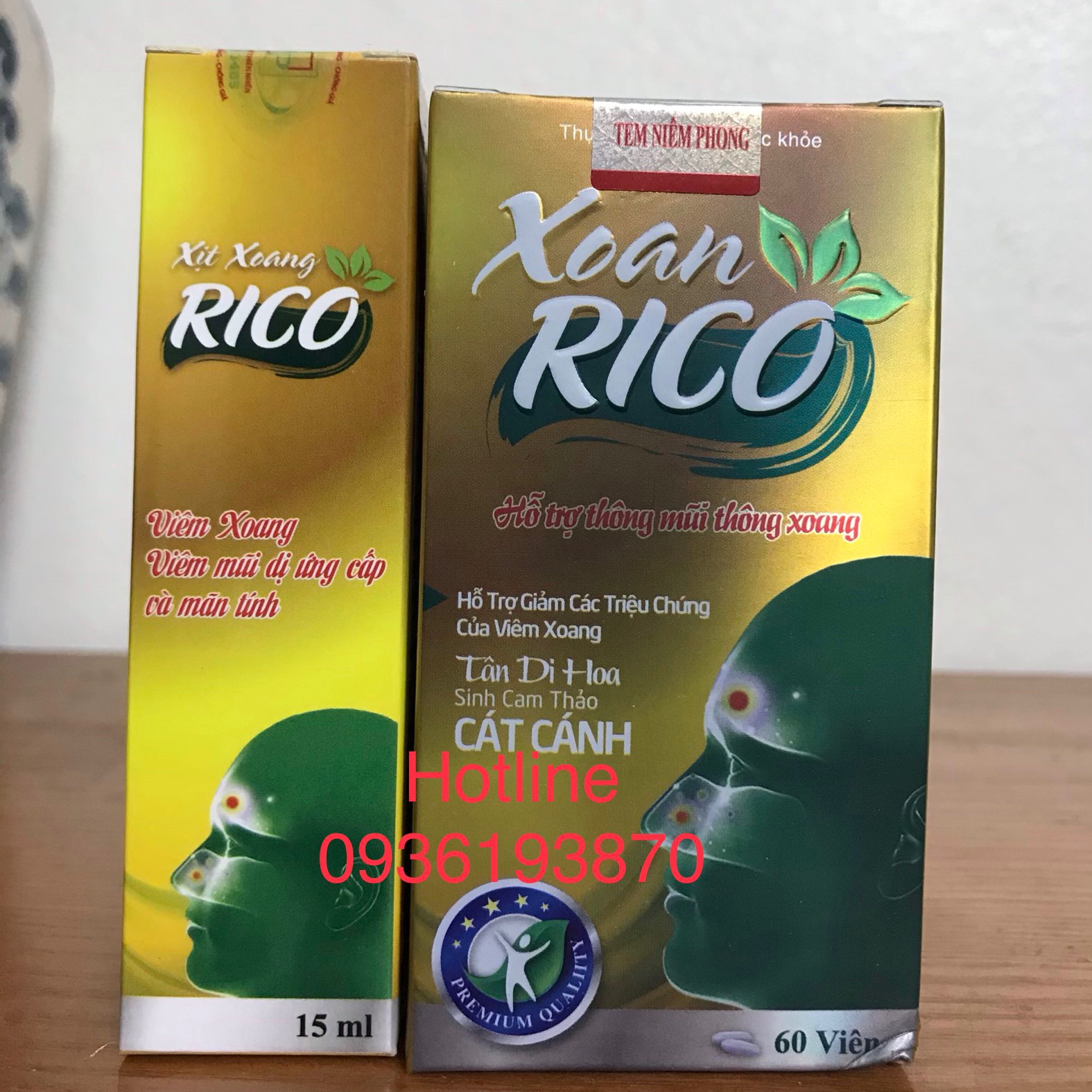 XOAN RICO - Uống và Xịt