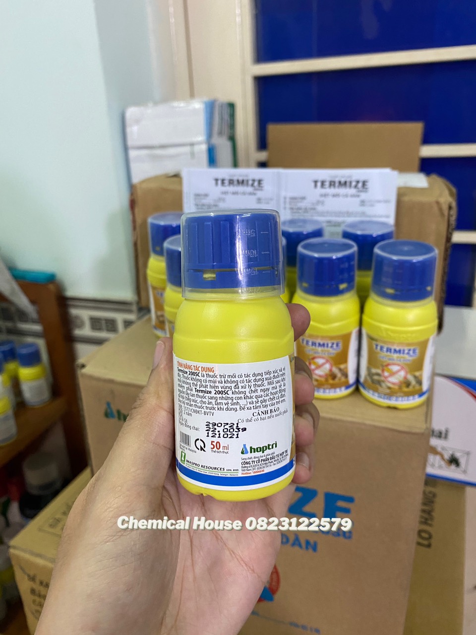 Thuốc diệt mối thế hệ mới Termize 200SC diệt mối cả đàn chai 50ml (Hàng có sẵn)