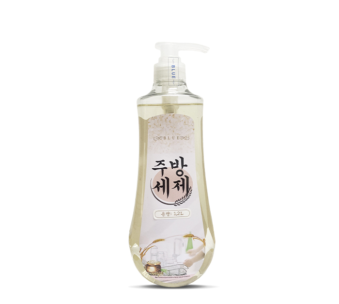 NƯỚC RỬA CHÉN GẠO, ĐỖ XANH BLUE 1200ml (Hàn Quốc) Sữa Gạo 1l2