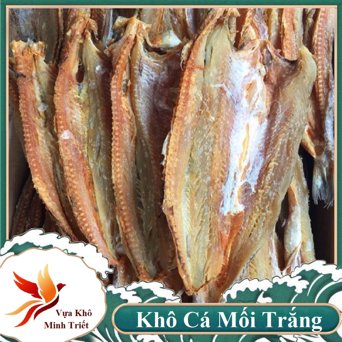 Khô cá mối trắng loại 1-khô xẻ to vựa khô minh triết hải sản cà mau vị vừa ăn- vựa khô minh triết