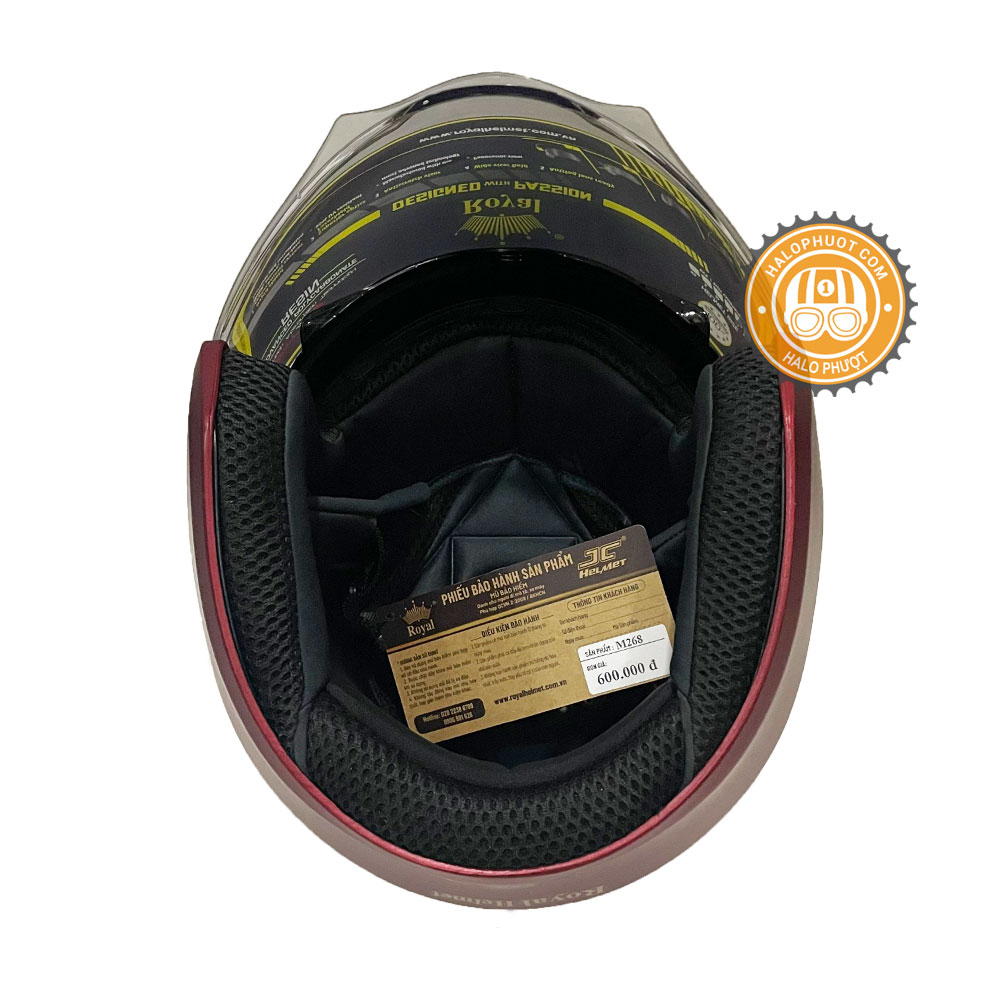 Nón bảo hiểm 2 kính Royal M268 (Bảo hành trọn đời)