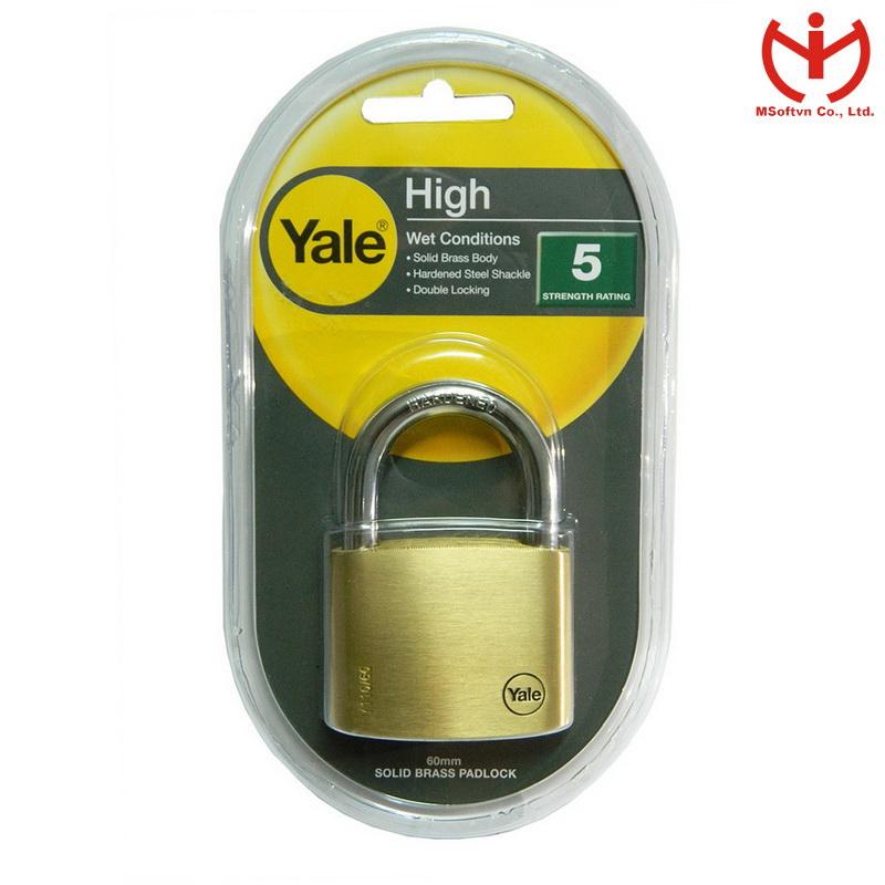 Khóa Yale Y110/60/135/1 (Vàng đồng)