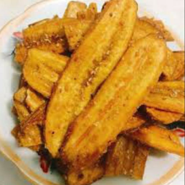500g chuối mè sấy giòn
