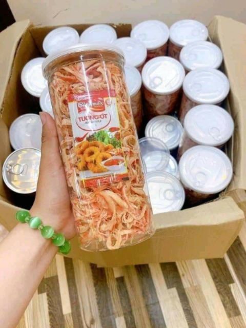 Mực xé sợi hấp nước cốt dừa 250gram