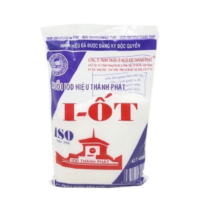 [CÓ SỈ] Muối I-Ốt / Muối Sấy Thành Phát