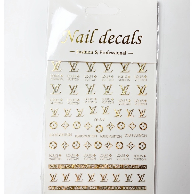 Sticker dán móng lv các màu - mã dh_425