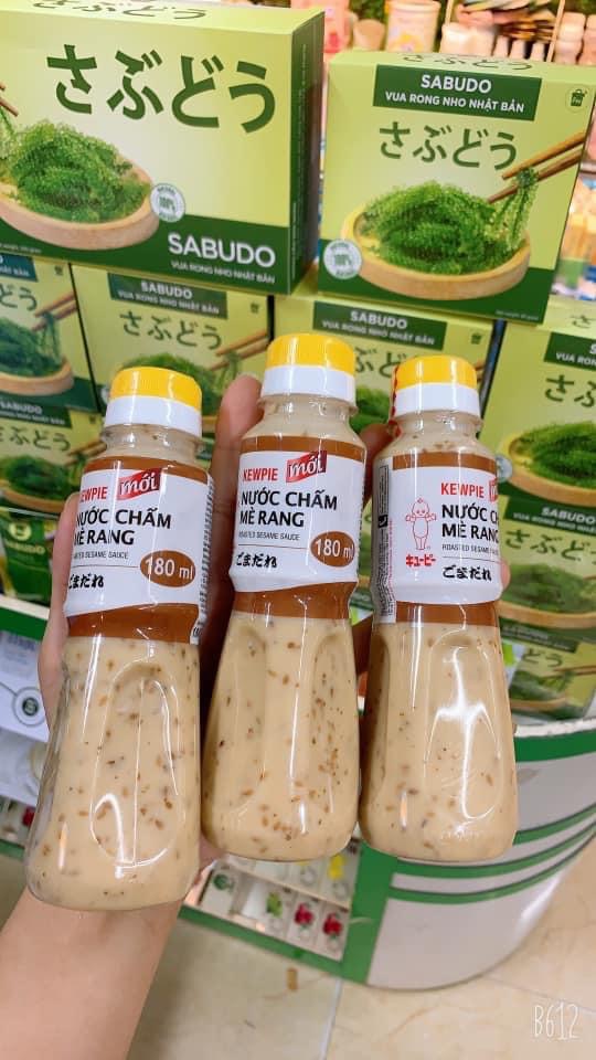 [HCM]Chai sốt mè rang kewpie 180ml