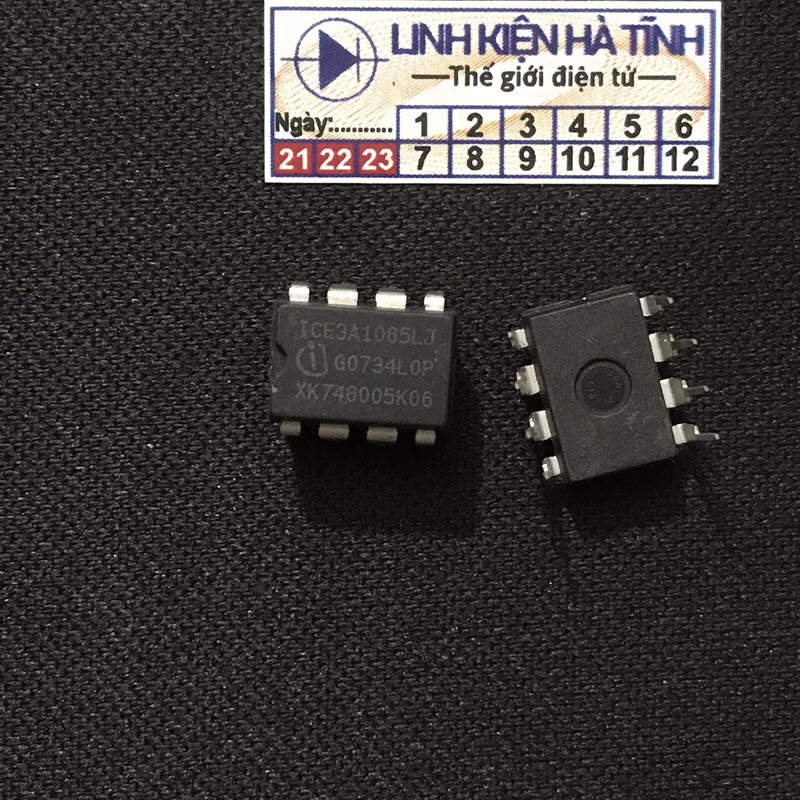 Ic nguồn ice3a1065l ice3a1065lj ice3a1065 3a1065 dip-8