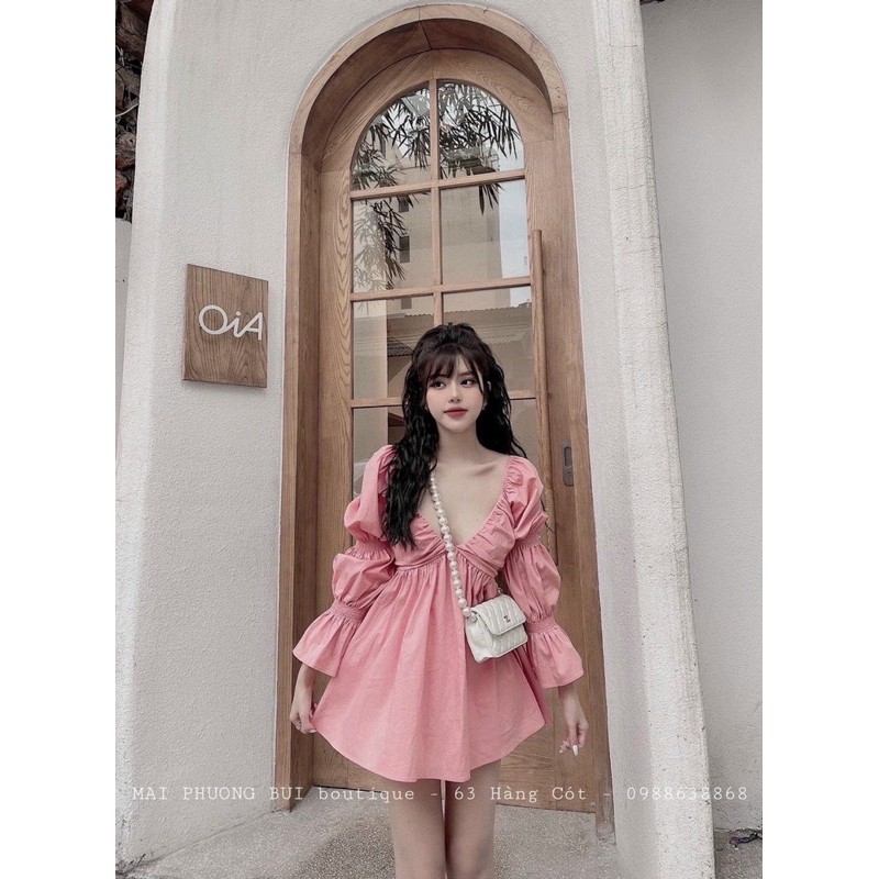 [HCM]Đầm Tay Phòng Bigsize 60 Đến 90KG