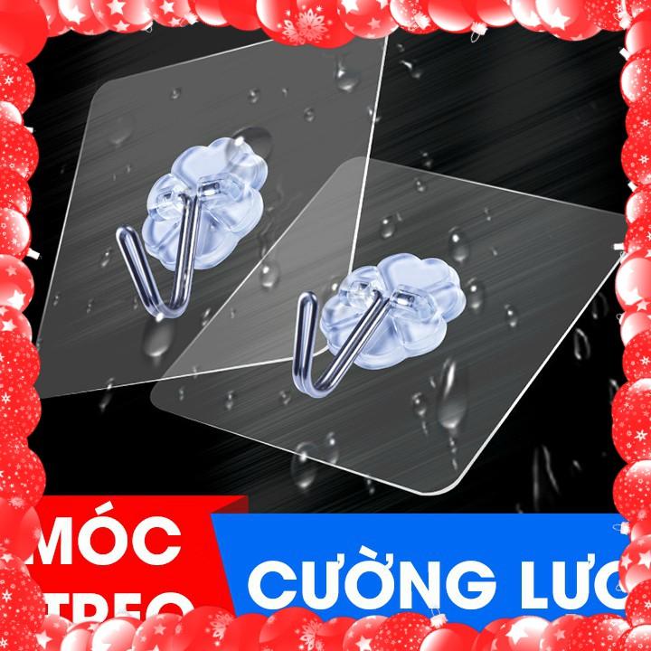 [CHỊU LỰC 5-10Kg] Combo 30 MÓC DÁN TƯỜNG CHỊU LỰC TRONG SUỐT THẦN THÁNH (HÀNG LOẠI DÀY, ĐẸP)