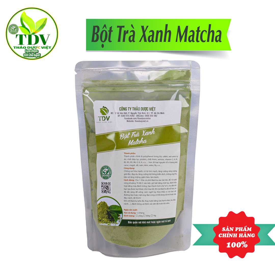 BỘT TRÀ XANH MATCHA NGUYÊN CHẤT THÁI NGUYÊN