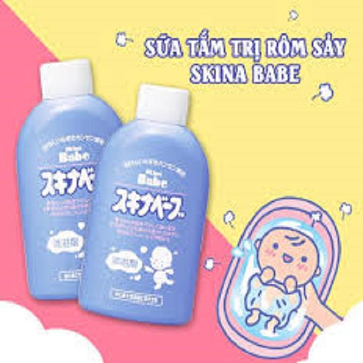 Sữa tắm trị rôm sảy Skina Babe
