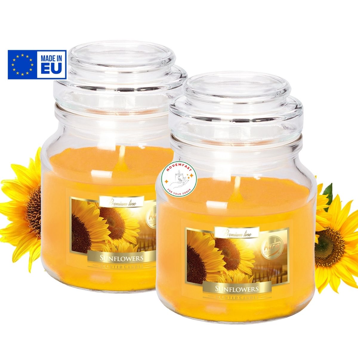 Combo 2 Hũ nến thơm phòng Bispol 120g