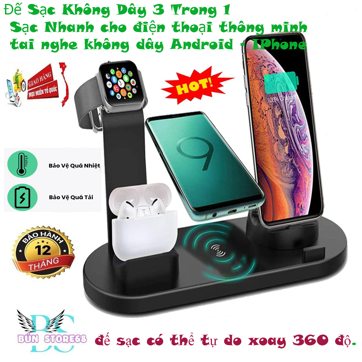 Confezione Da 3 Cavo USB Cavo Di Ricarica Per Phone,1 Metri, Cavi Di - Foto 2