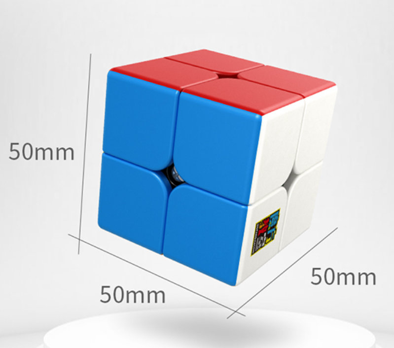 Rubik 2x2 Stickerless MoYu MeiLong MFJS Rubik 2 tầng