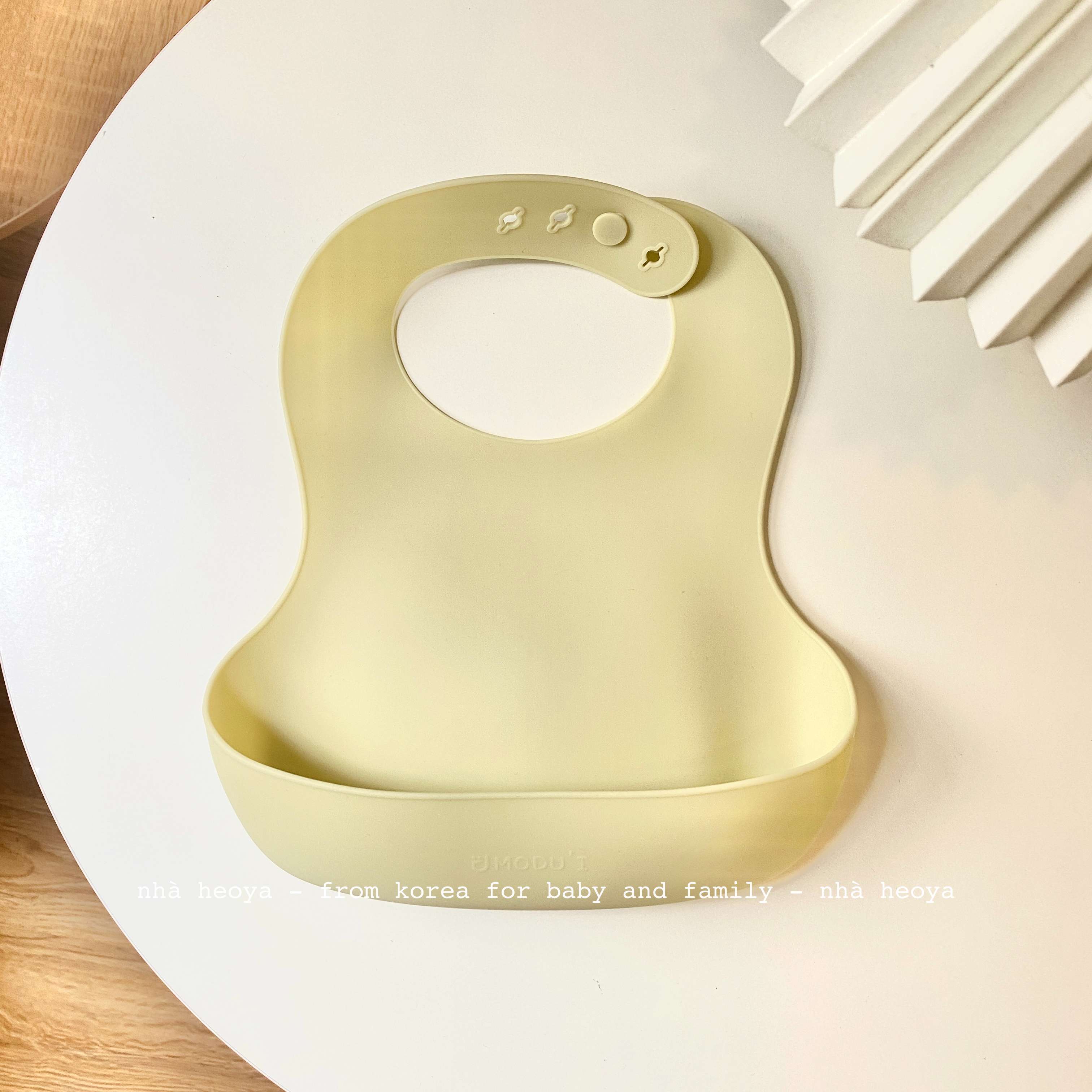 YẾM ĂN DẶM SILICON CHO BÉ CHÍNH HÃNG BLUEMAMA