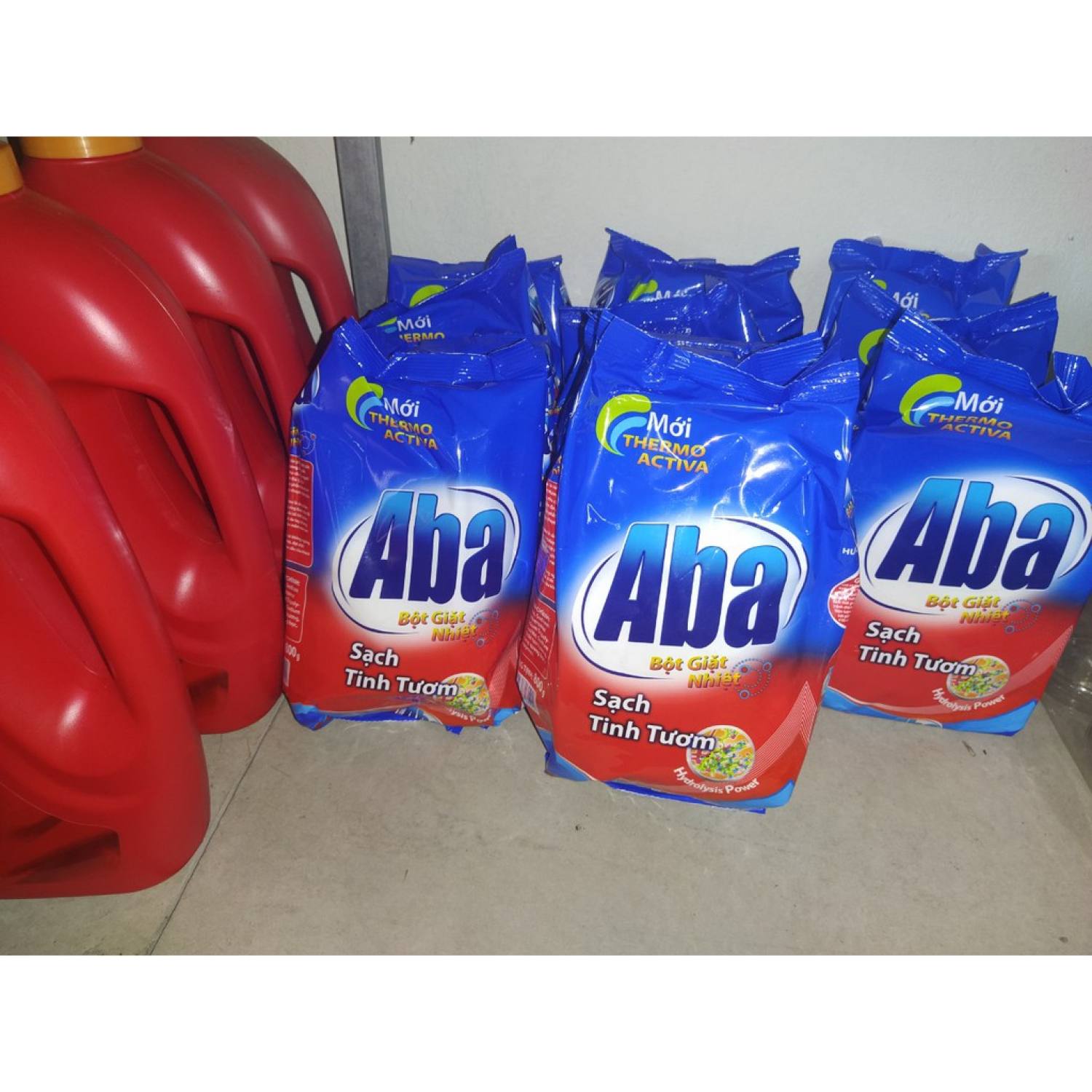 Combo 2 gói bột giặt Aba 800g (tổng 1,6kg)